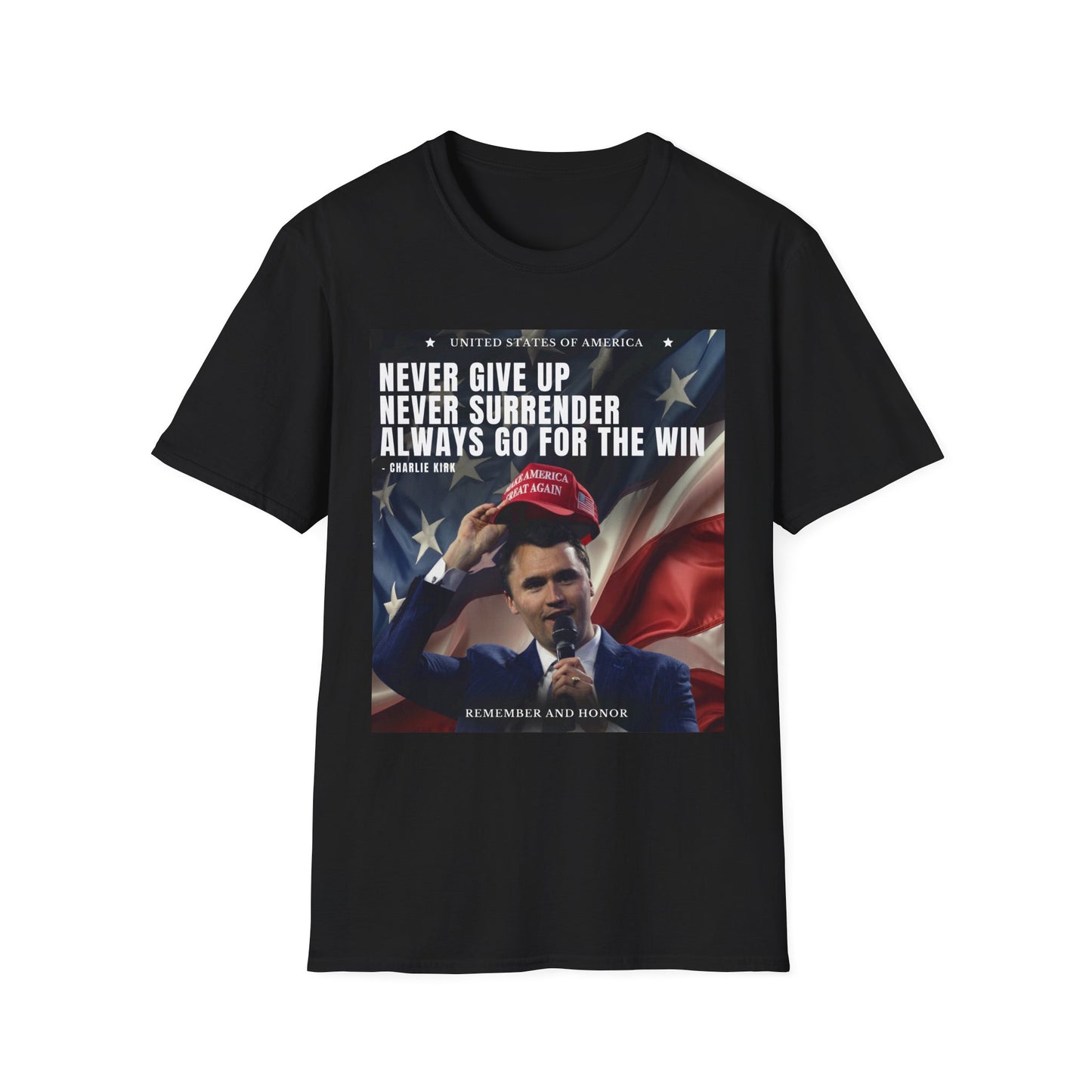 Never Give Up Tee