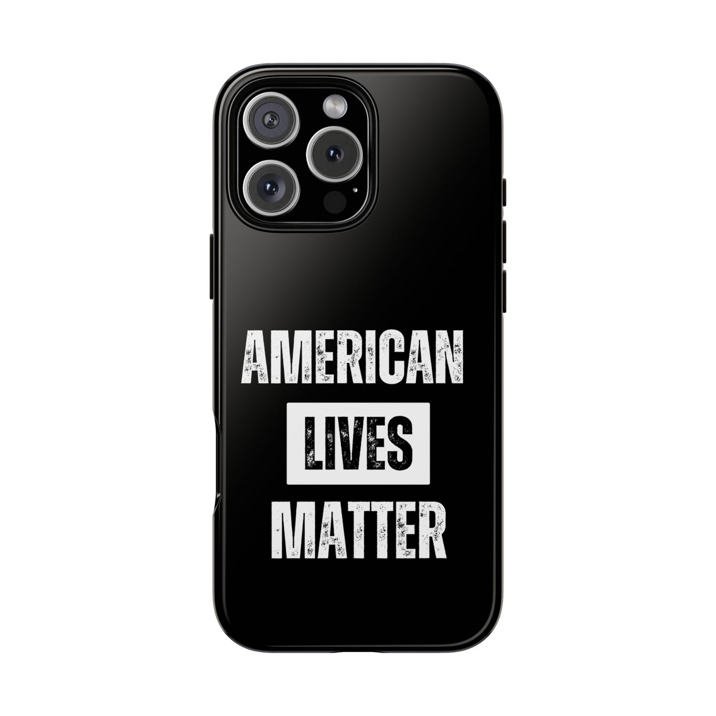 American Lives Matter Case Black