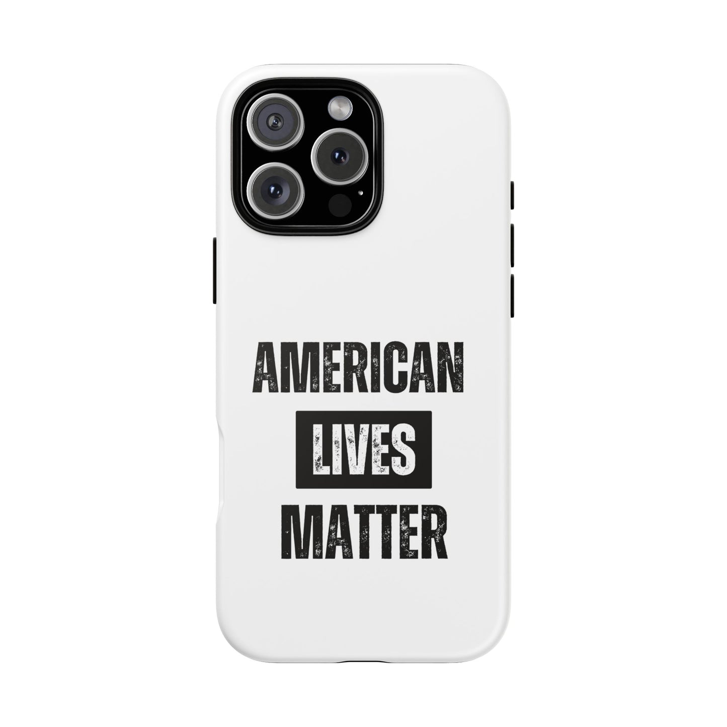 American Lives Matter Case White