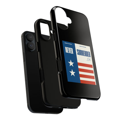 Never Surrender Case Black