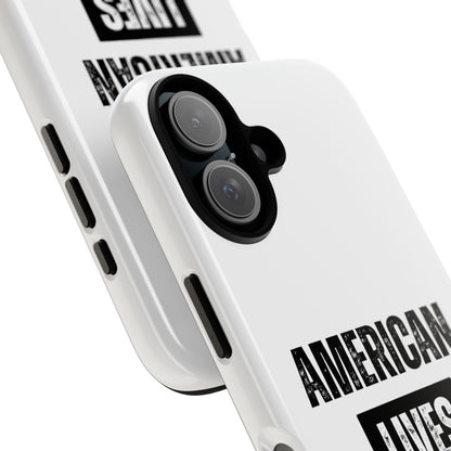 American Lives Matter Case White