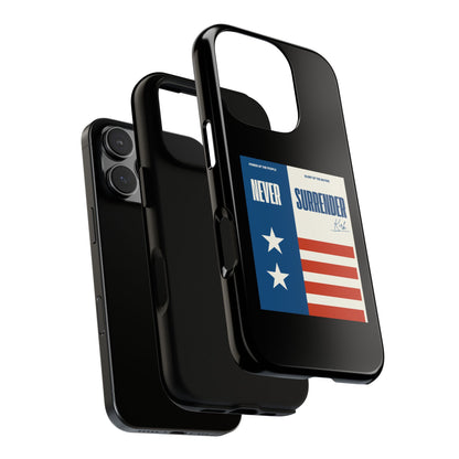 Never Surrender Case Black