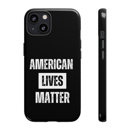 American Lives Matter Case Black