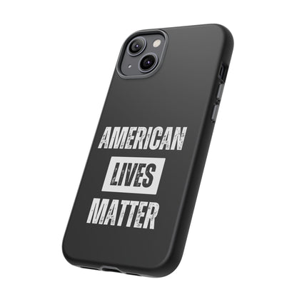 American Lives Matter Case Black