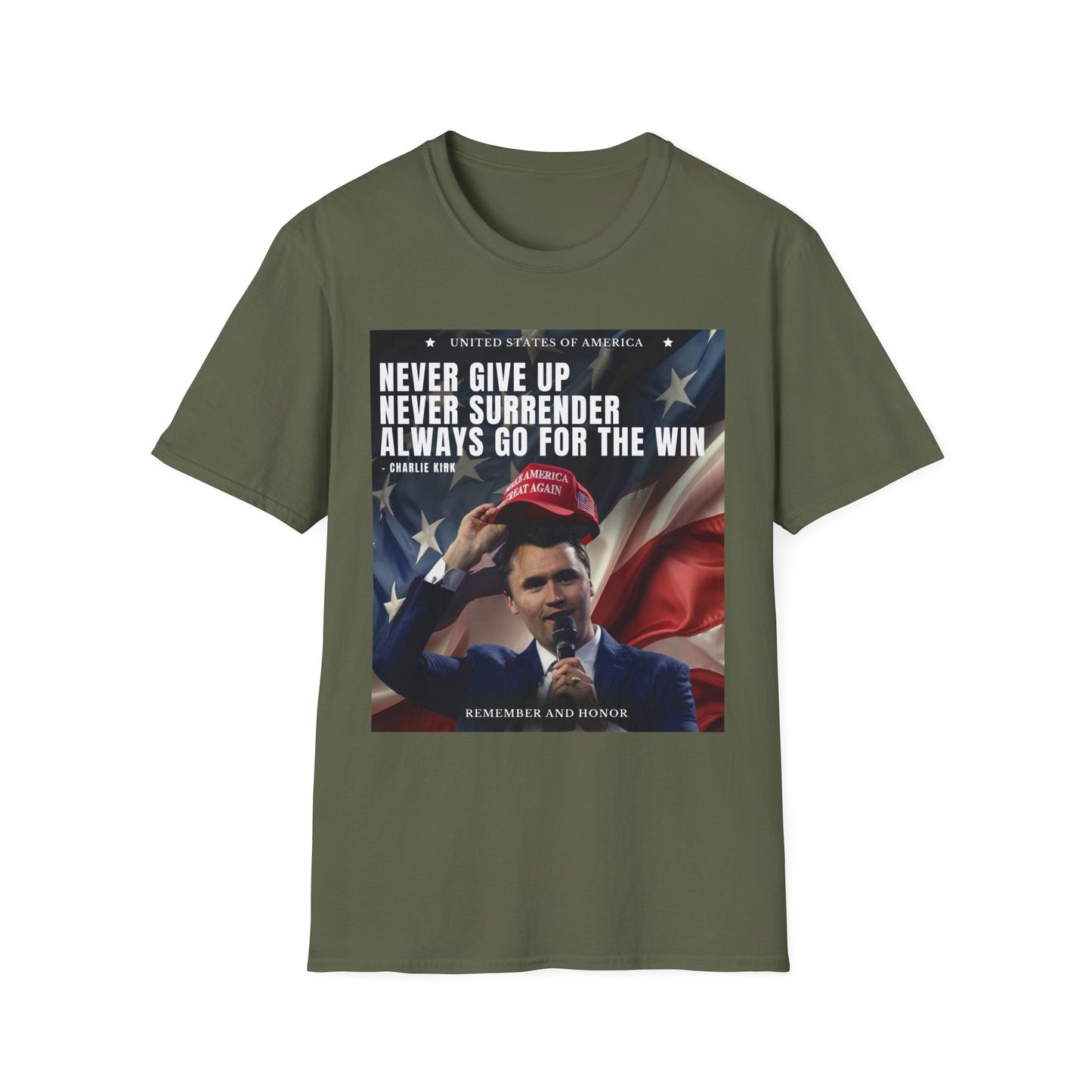 Never Give Up Tee