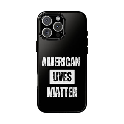 American Lives Matter Case Black