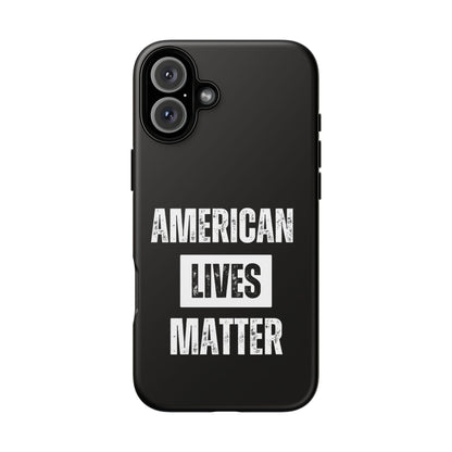 American Lives Matter Case Black