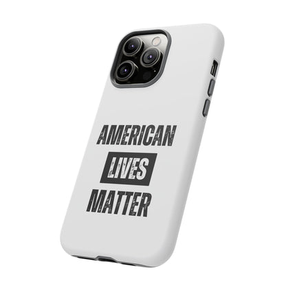 American Lives Matter Case White