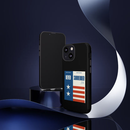 Never Surrender Case Black