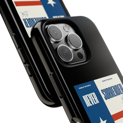 Never Surrender Case Black