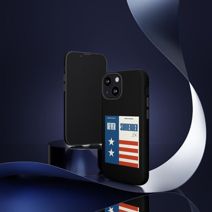 Never Surrender Case Black
