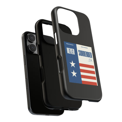 Never Surrender Case Black