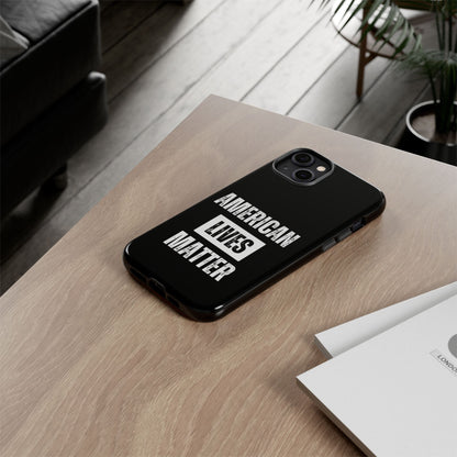 American Lives Matter Case Black