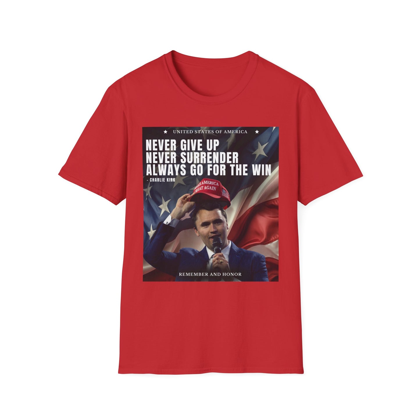 Never Give Up Tee