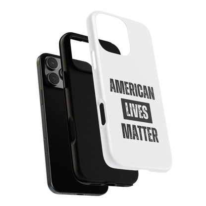 American Lives Matter Case White