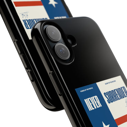 Never Surrender Case Black