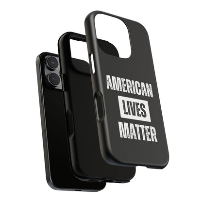 American Lives Matter Case Black