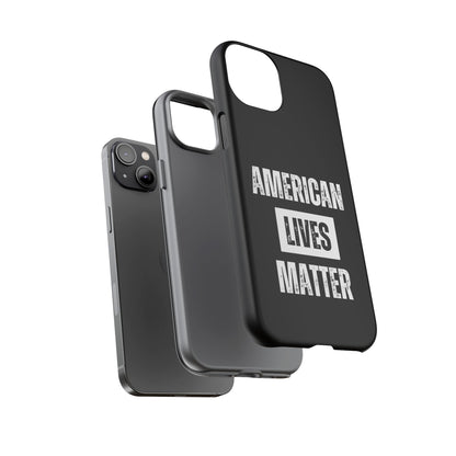 American Lives Matter Case Black