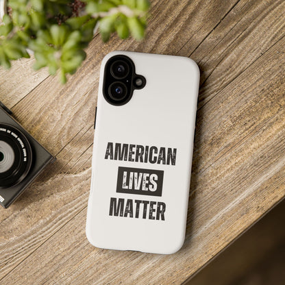 American Lives Matter Case White