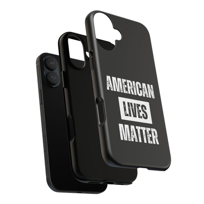 American Lives Matter Case Black