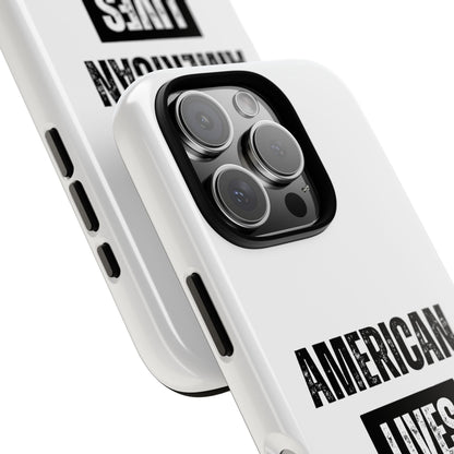 American Lives Matter Case White