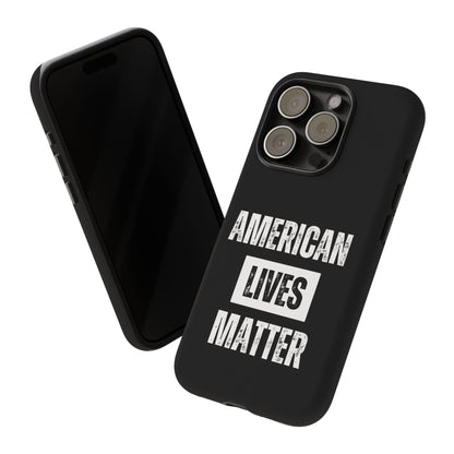 American Lives Matter Case Black