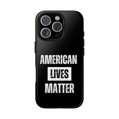 American Lives Matter Case Black