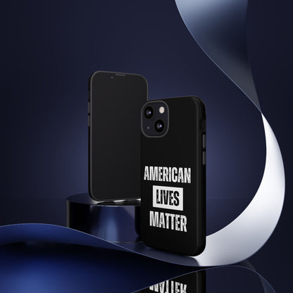 American Lives Matter Case Black