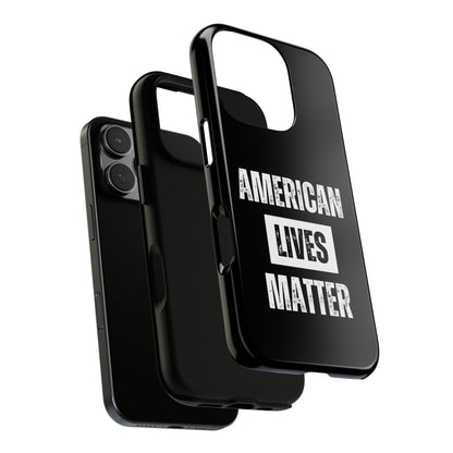 American Lives Matter Case Black