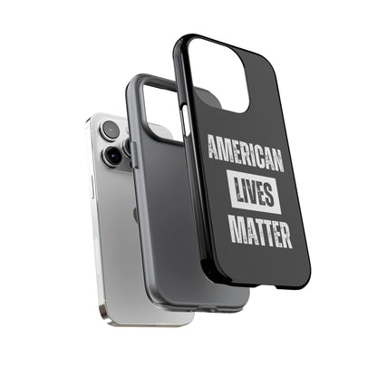 American Lives Matter Case Black