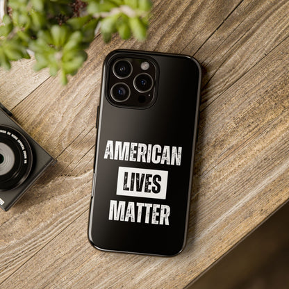 American Lives Matter Case Black