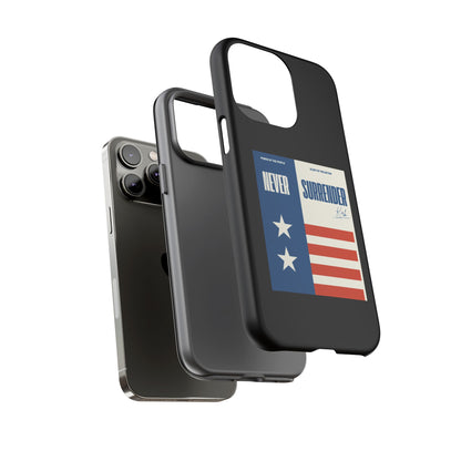Never Surrender Case Black