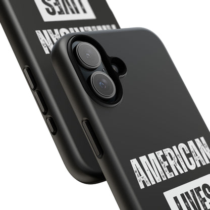 American Lives Matter Case Black