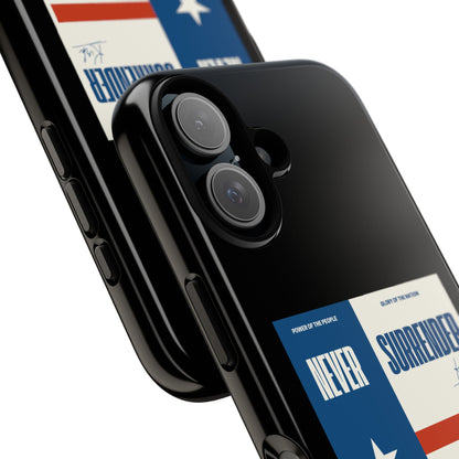Never Surrender Case Black